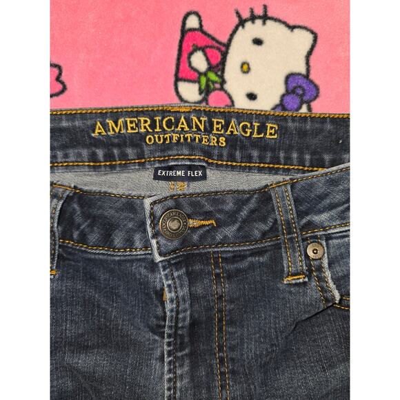 American Eagle Extreme Flex Original Boot Cut Jeans Men's Size 34 x 30 - Picture 3 of 9